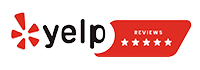 Yelp rating badge